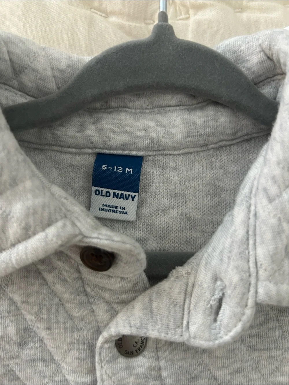 6-12M Old Navy Light Gray Baby Sweater
